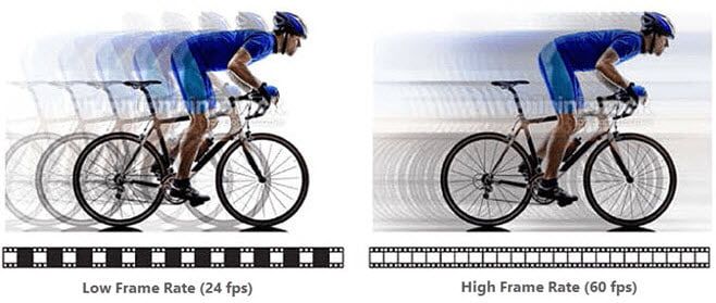 30fps versus 60 fps slocial picture