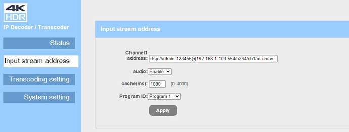 BLANKOM Decoder and Transcoder