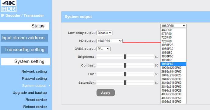 BLANKOM Decoder & Transcoder